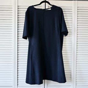 MM. Lafleur Size Extended Size (+2) Blue Short Sleeve Dress | Size 18